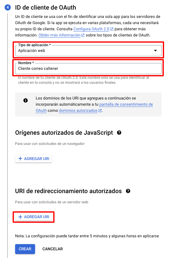 generar id de cliente de api gmail para wp mail smtp